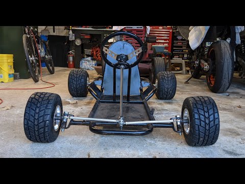 My Go Kart won't turn. Why you need caster with a live axle kart