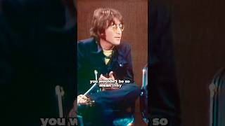 John Lennon lashing out at the British press for calling Yoko Ono ugly