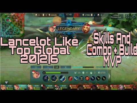 Lancelot Best Assassin || Fast Farming || Auto Win || Easy Game | Skill Top Global 2020 | Sofia _109