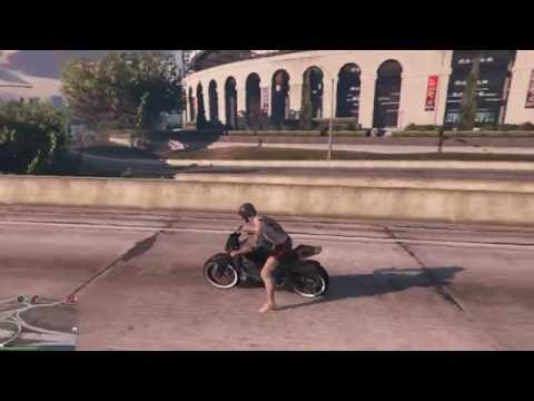 GTA 5 how to use melee weapons on motorcycle