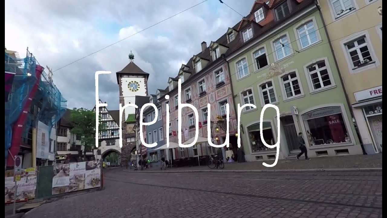 Freiburg town and driving trough Schwarzwald the Black Forest in Germany - later France!