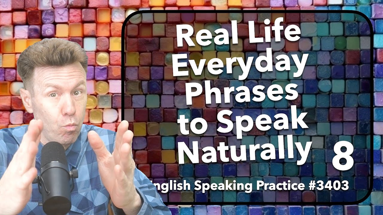 Everyday Phrases for English Speaking Practice