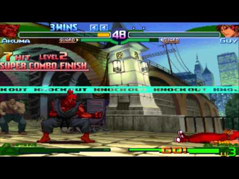 [HD] GGPO - Street Fighter Alpha 3 - Akgeejay(UK) Vs JuniorMafia(CAN) - Casuals