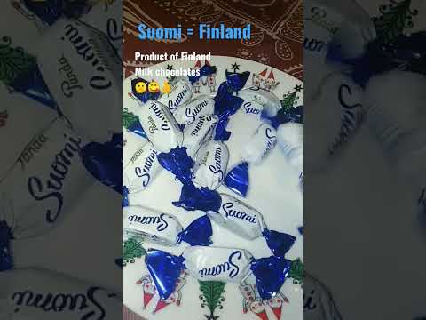 Panda Suomi milk chocolates#asmr#satisfyingtaste#short
