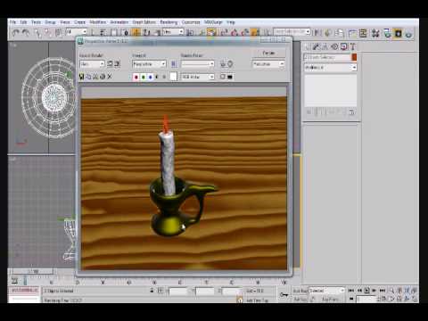 3DS Max Tutorial - Candle