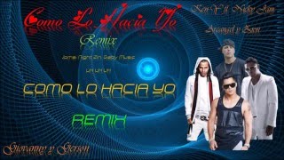 Como Lo Hacía Yo (Remix) - Ken-Y Ft. Nicky Jam, Zion, Arcángel // Lyric Video