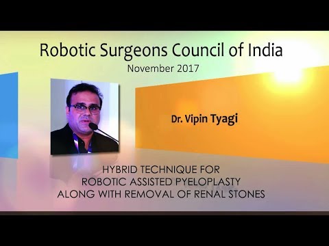 Hybrid Technique for Robotic Assisted Pyeloplasty along with Removal of Renal Stones