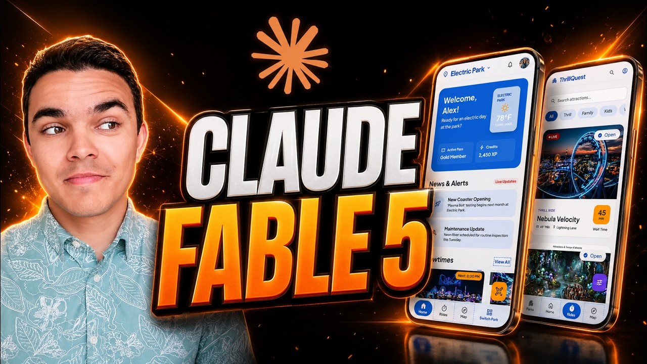 J'ai créé une application avec Claude Fable 5 🤯