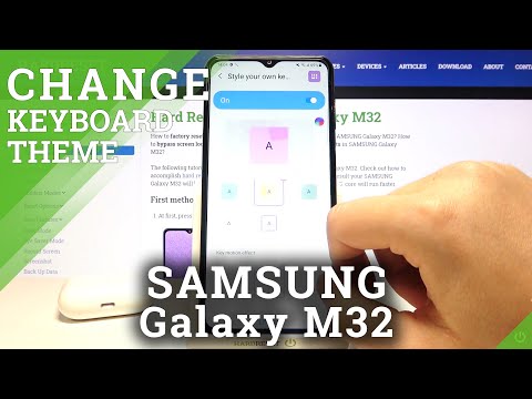 How to Download The Best Keyboard Theme Keys Café on SAMSUNG Galaxy M32