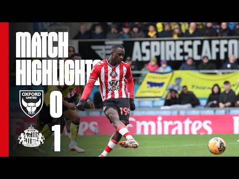 Extended FA Cup Highlights | Oxford United 0 - 1 Sunderland AFC