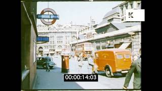 1960 London Liverpool Street Station, Train Platform
