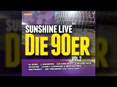 sunshine live - Die 90er Vol. 2 MiniMix