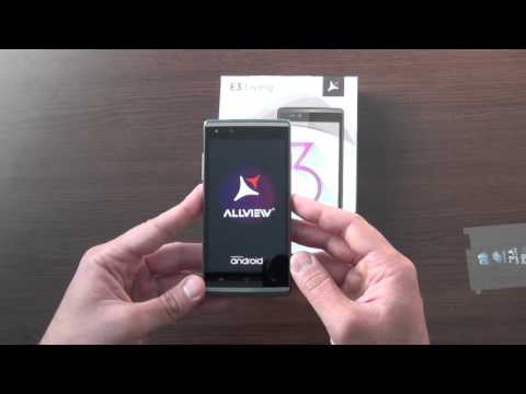 Allview E3 Living - Unboxing & Hardware test!