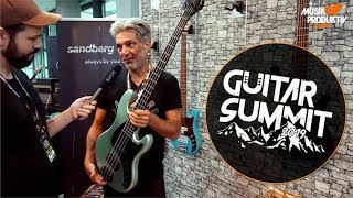 Sandberg | Neuheiten auf der Guitar Summit 2019