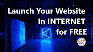 How to launch your website in internet for free | free domain name and hosting | tamilhacks
