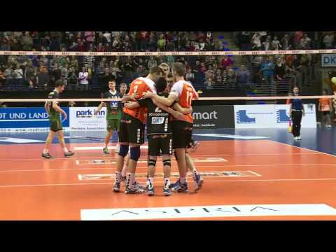 BR Volleys vs VSG Coburg Grub TV Sport in Berlin