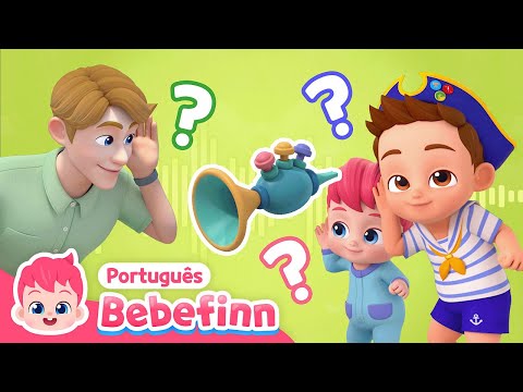 EP78 | Vamos Adivinhar os Sons! | Cante Junto com Bebefinn em Português - Canções Infantis