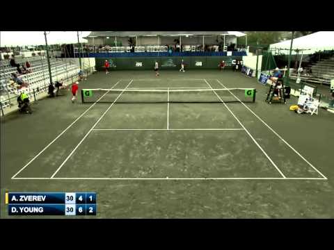 Umpire warns Donald Young for yelling ‘son of a biscuit’
