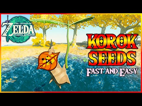 Get All Korok Seeds on Great Sky Island in RECORD TIME - Zelda: Tears of the Kingdom (Switch)