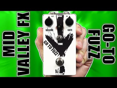 Mid Valley Fx Go-To Fuzz Demo & Review | Gnarly, Gated Fuzz Madness | Stompbox Saturday