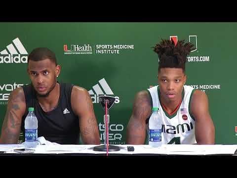 Dewan Huell and Lonnie Walker IV | Post Game Presser vs. Duke | 1.15.2018