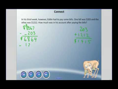 Mr. Hardy Teaches: Gr 4 Math - Unit 1-Lesson 7: Solving Adding and Subtracting Problems