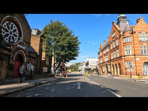 Driving in London | Bloomsbury to Finchley Road via King's Cross,  Kentish Town, Swiss Cottage