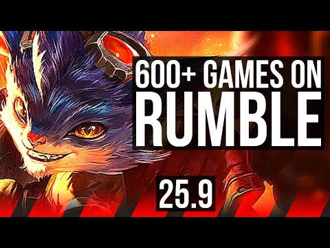 RUMBLE vs DR. MUNDO (TOP) | 5/3/15, 600+ games | KR Master | 25.9