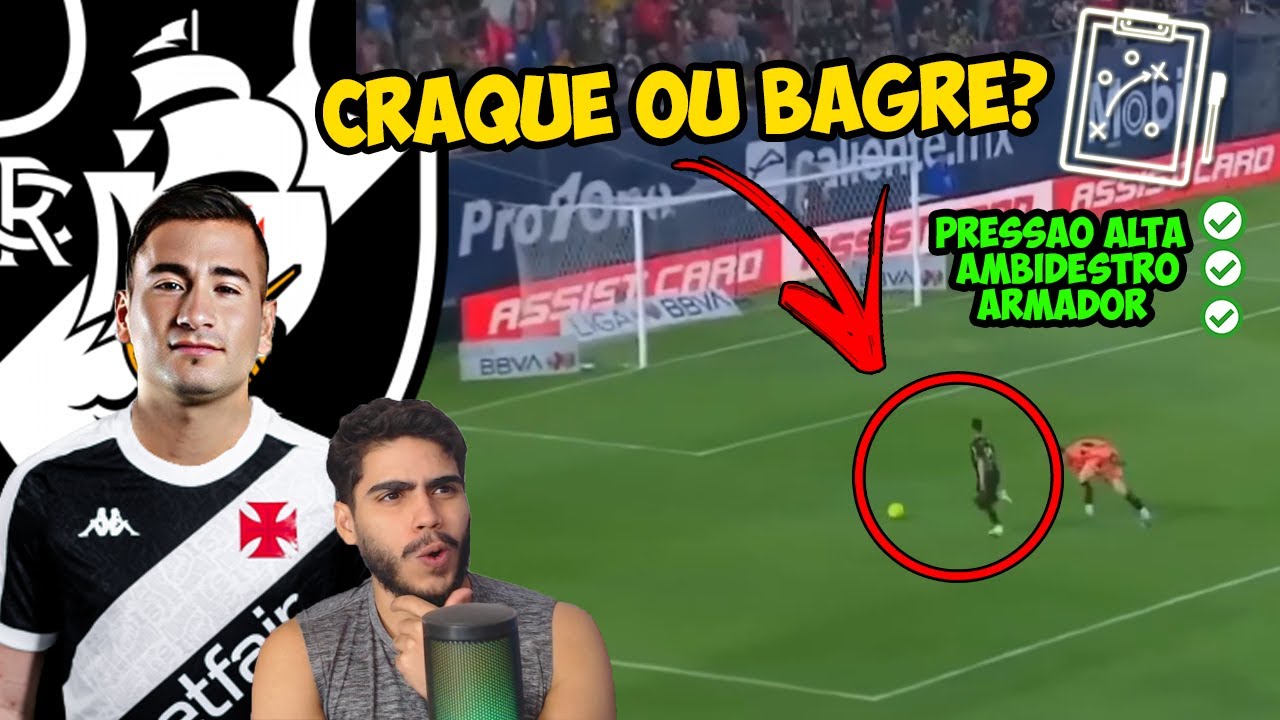 VEJA COMO JEAN MENESES REFORÇO DO VASCO PRA 2024! ANALISE JEAN MENESES VASCO