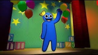 Playing new horror game rainbow friend! Different monster are catching us! There’s something! Part1