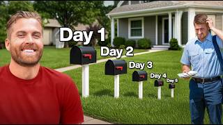 I Made My Mailbox Smaller Everyday til the Mailman Noticed!