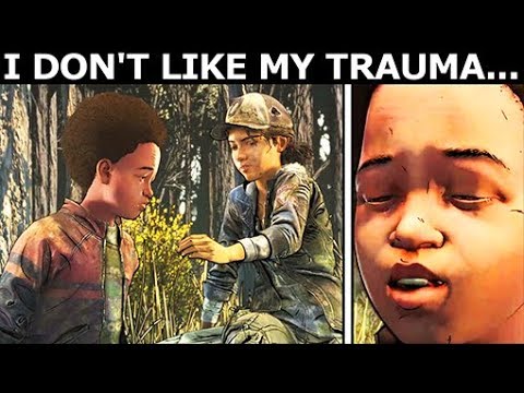 AJ Wants To Get Rid Of His Trauma - All Clementine's Advices - The Walking Dead Final Season 4 Ep. 3