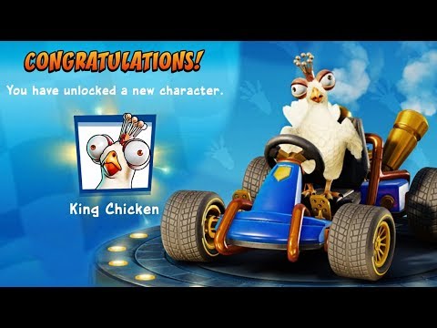 CTR: Nitro-Fueled - Unlock King Chicken | All Eggs + Gameplay