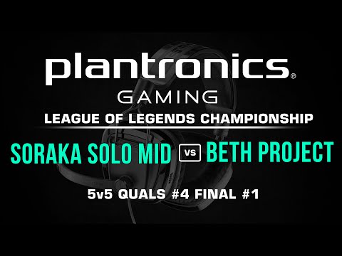 ФИНАЛ #1 Soraka Solo Mid vs beth Project - Plantronics LoL Championship #4