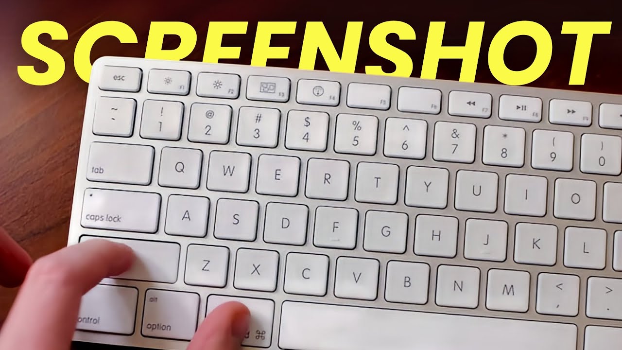Screenshot maken op een MacBook met sneltoetsen