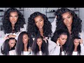 must watch🔥 affordable versatile kinky straight wig transformation fluffy wand curls unicehair