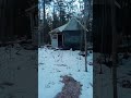 Abandoned Mobile Home In Maine Woods Walk Around Howland Maine
