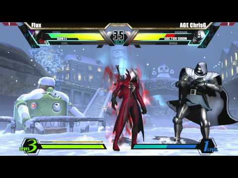UMVC3 Grand Finals Flux vs AGE ChrisG - Savage Saturday #13 Tournament