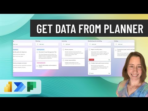 Get PLANNER Data into Power BI with a 2-ACTION Power Automate Flow!