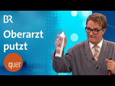 quer Schlussrunde: Oberarzt putzt quer-Studio | quer vom BR