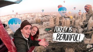 You HAVE to Do This in TURKEY! 🇹🇷 Hot Air Balloon Ride Over Cappadocia 😍+ ATV Sunset Ride
