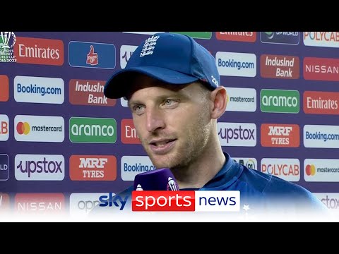Jos Buttler reacts to crushing defeat by New Zealand in Cricket World Cup opener