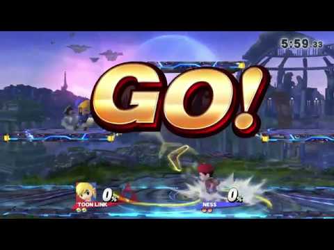 BaSK 3xA (Toon Link) vs Shaky (Ness), Game 3 Pools WF