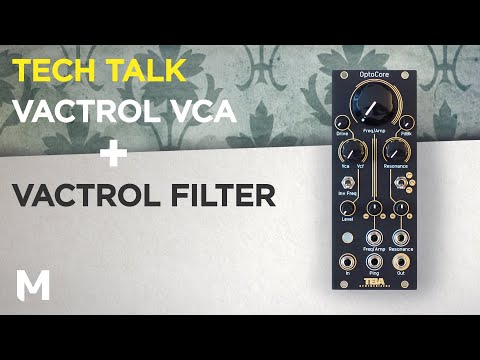 Multimode Vactrol Filter & VCA with a wide sonic range + Pinging - Teia OptoCore