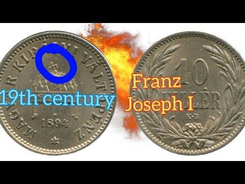 Hungary10 FILLER 1893.coin