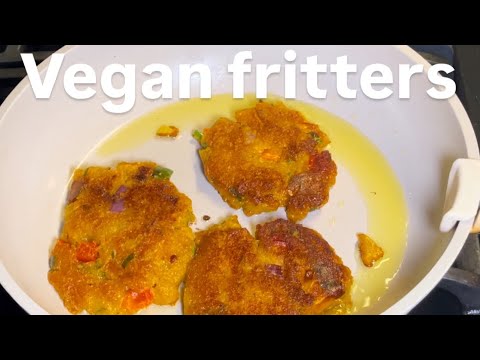 How To Make vegan Pumpkin Fritters