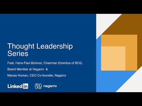 Thought Leadership Series with LinkedIn. Episode 1 | Nagarro
