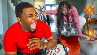HILARIOUS POSSESSED PRANK ON HUSBAND!!!