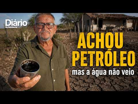 Cearense que achou petróleo em vez de água tem dívida do poço prestes a vencer e não sabe como pagar