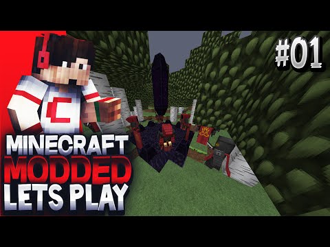Minecraft Modded Survival Let's Play w/CanadianCraft Ep.1 "MYSTERIOUS LANDS"